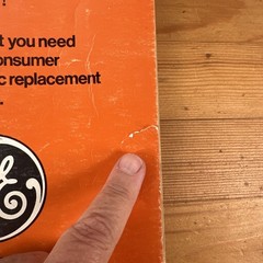 Vintage 1976 General Electric Tube Products Replacement Semiconductor Guide