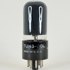 (1) Tested Tung Sol 6SL7GT Tube Tall Bottle Gray Glass Date Code T-13 6SL7 GT