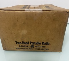 Rare New Old Stock 1963 GE Two-Band Civil Defense Shortwave Radio Model P925A