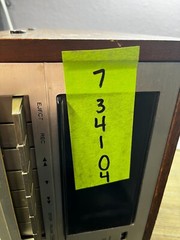 Vintage TEAC A-150 Dolby System Stereo Cassette Tape Powers For Parts 734104