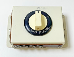 Vintage Argonne Analog Speaker / Amplifier Selector Spade Connectors Ham Radio
