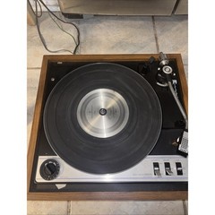Vintage Garrard 990B Automatic Turntable Record Player Wood Plinth England Parts