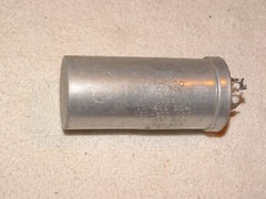 1 x Philco Capacitor 3-Part = 10-100-20 MFD x 450-300-300 Volt *30-2584-15*