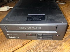 Orion VP0040 VHS Video Cassette Player Digital Auto Tracking Tested