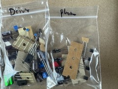 Sansui AU-7500 Complete Rebuild Kit High-Quality Recap Set Transistors Relay