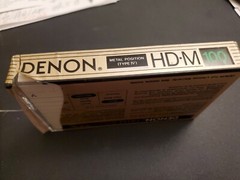 1 Denon HD-M 100 Metal Type IV Audio Cassette Tape Vintage