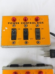 Vintage Lafayette Power Control Box Pair 99-80079 3-Switch 120V 2A Korea Made