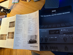 NAD 7155 Owner’s Manual Great Condition