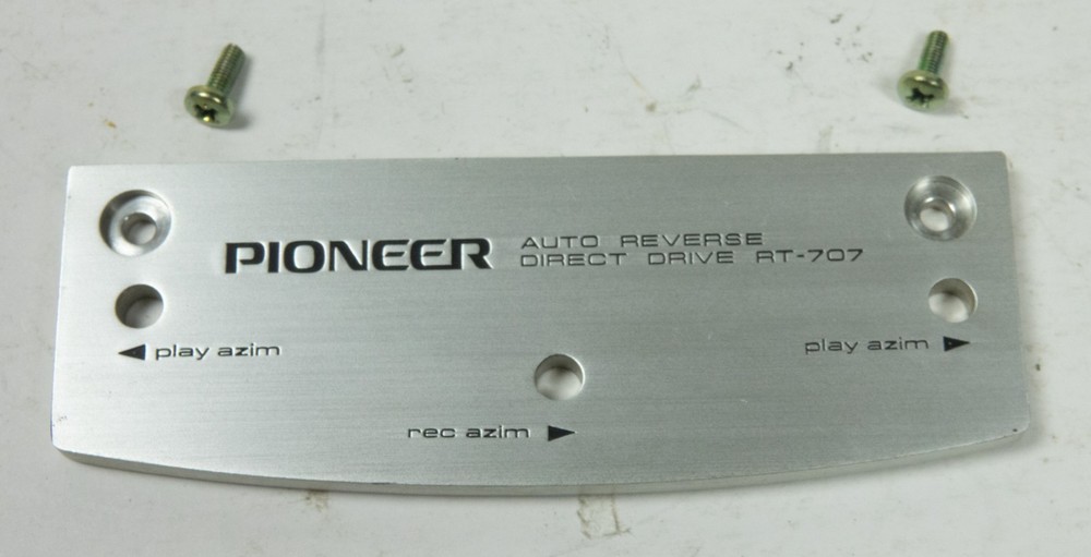 Pioneer RT-707 Head Cover & Screws EXCELLENT
