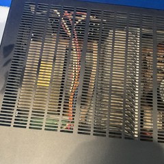 Kenwood KM-208 Stereo Power Amplifier Powers On Untested