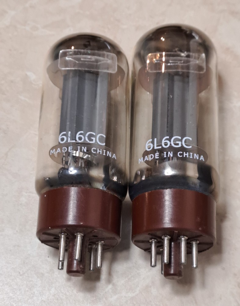 Shuguang 6L6GC Tubes – Matched Pair