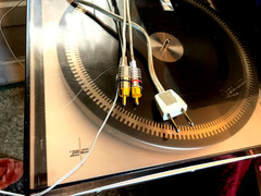 Great Condition Vintage Philips 212 Electronic Turntable -Cleaned and Serviced