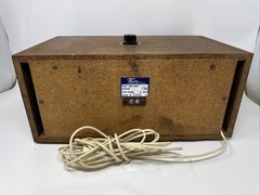 Vintage FRAZIER Bookshelf Speakers RARE 8 Ohms 15 Watts Super Midget READ WORKS!