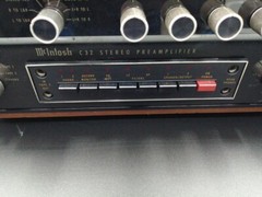 McIntosh C32 Stereo Preamplifier Vintage Hi-Fi Audio Control Amp Serviced Tested