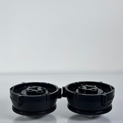 Vintage VIF International Hub Adapter Pair NAB for Reel to Reel Fits Ampex Otari