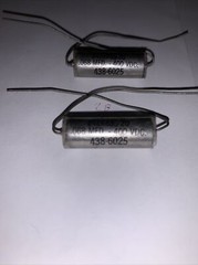 Gudeman Vintage Paper in Oil Capacitors .068 MFD 400 VDC Quantity of (2)