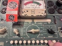 5U4GB/5AS4A GE NIB Vintage NOS Rectifier Vacuum Tube Perfect Balanced & Strong