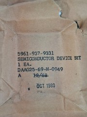 20 pc CDE Cornell Dubilier 211-3030 / 95325 Vintage 5-Pin Plug Modules *148