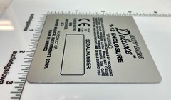 Fender Hot Rod Deluxe Amplifier Badge Custom Made Aluminum