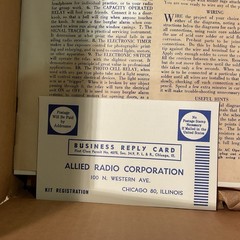 COMPLETE UNBUILT Knight Kit 10-in-1 Radio Lab 83Y265