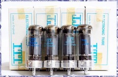NOS Match QUAD ITT 5B/255M TUBE replace KT66 6L6GC
