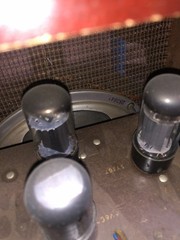 Vintage Kay tube Guitar Amplifier with Rola Speaker.