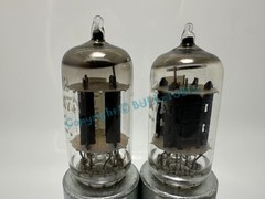 GE 12AX7A 1960’s Short Gray Plate Tubes PLATINUM MATCHED on AT1000 ECC83