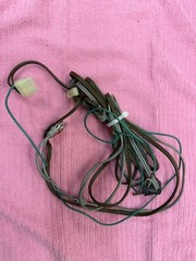 BSR 260 AX C123R Other Turntables OEM POWER CONNECTOR AUDIO GROUND POWER CABLES