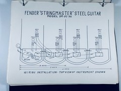 Fender Guitar & Amplifier Schematic Stratocaster Champ Vibrolux Concert Tremolux