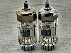Matched Balanced Toshiba M3624 6DJ8 ECC88 Tubes O Getters Test NOS TV-7BU