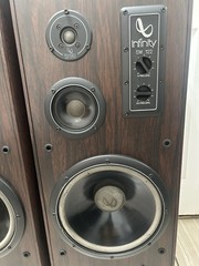Infinity SM122 Vintage Speakers, Read Description