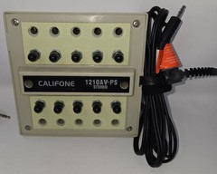 Califone 1210AV-PS 8-Position Jackbox 9 Headphones Califone 3068AV Demco P139