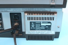 GE 1cvd3020x 1982 VCR and tv tuner portable unit VCR tested and working