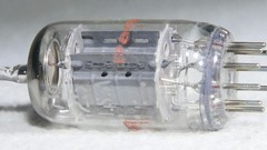 Five (5) RCA/GE (HP Label) 7025/12AX7/ECC83 Long Gray Plate USA