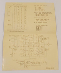 VINTAGE 1960s McIntosh MC-240 Power Amplifier Original Maintenance Manual