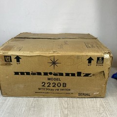 Marantz Model 2220B Stereo Receiver Original Box *READ*