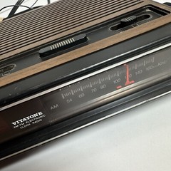 Vintage VITATONE Digital AM/FM Electronic Clock Radio Model 221 Made Hong Kong