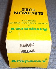 1 Amperexs 6BK4C 6EL4A Vacuum Tube – Vintage High-Voltage Triode HOLLAND