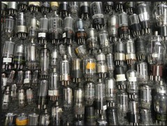 Vacuum Tube Grab Bag! Vintage Lot of ( 50 ) Vacuum Tubes STEAM PUNK ART