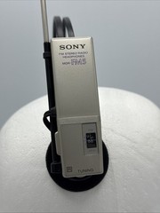 RARE VINTAGE SONY MDR-FM5 SINGLE BAND HEADBAND RADIO JAPAN