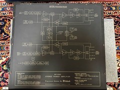 McIntosh MC2500 Stereo Power Amplifier Used Working Japan