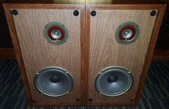 AAL STUDIO SERIES STEREO SPEAKERS VINTAGE 1972 AMERICAN ACOUSTIC LABS