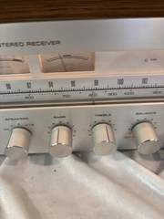 Vintage Sherwood S-7450 CP, 30W AM/FM/Stereo Receiver, 1979. Tested FM
