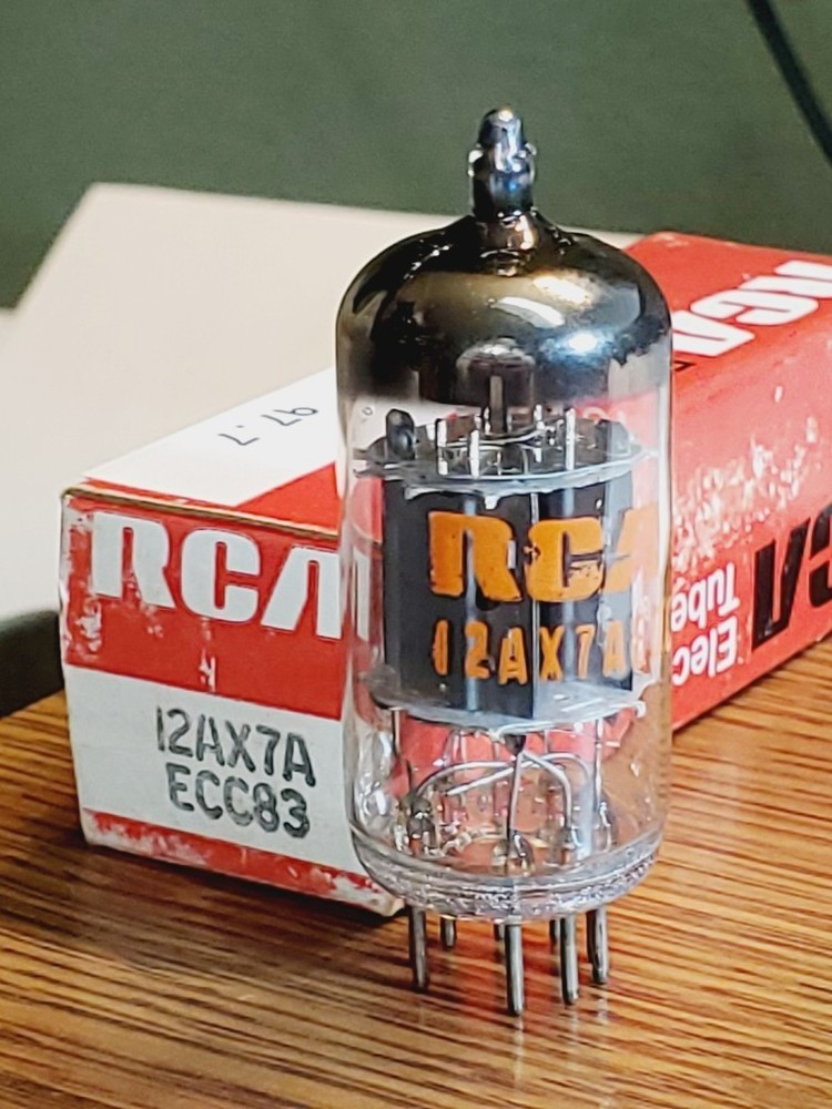 12AX7A/ECC83 “RCA” Mullard MaxiPreamp2/TV-7 Tested (1) tube lot