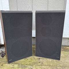 Bang & Olufsen Beovox S35-2 Speaker From 1976, Set Of 2 (cherry)