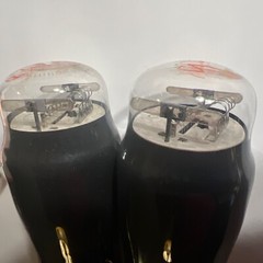 Pair AD1 Tungsram Tube Single Plate Akin To Ebiii 4683 LK460 Very Close To 2A3