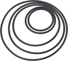 20 Pcs Black Recorder Rubber Belts 1.5Mm round Cassette Recorder Repair Maint…
