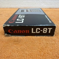 Vintage Canon LC-8T Time Control Manager Calculator Japan Box Manual Case Clock