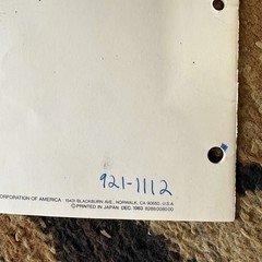 Used Fostex A-2 Tape Recorder Owner’s Manual