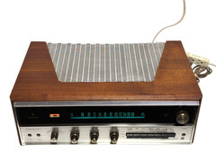 Vintage H.H. Scott Stereomaster 344-C FM Stereo Receiver WORKING Walnut Case